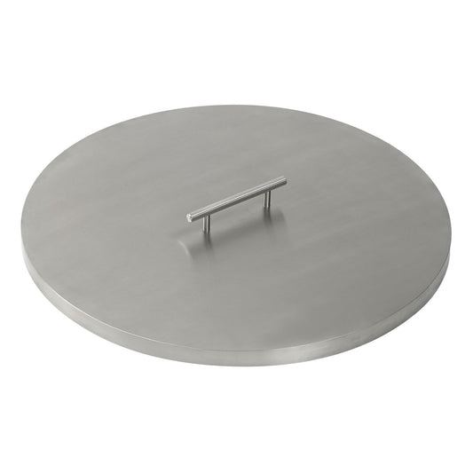 Round Stainless Steel Fire Pit Cover