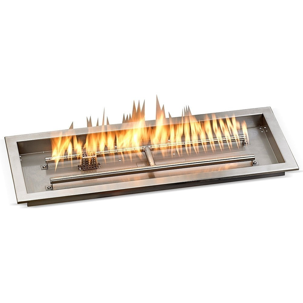 30" Stainless Steel Drop-in Fire Pit Kit