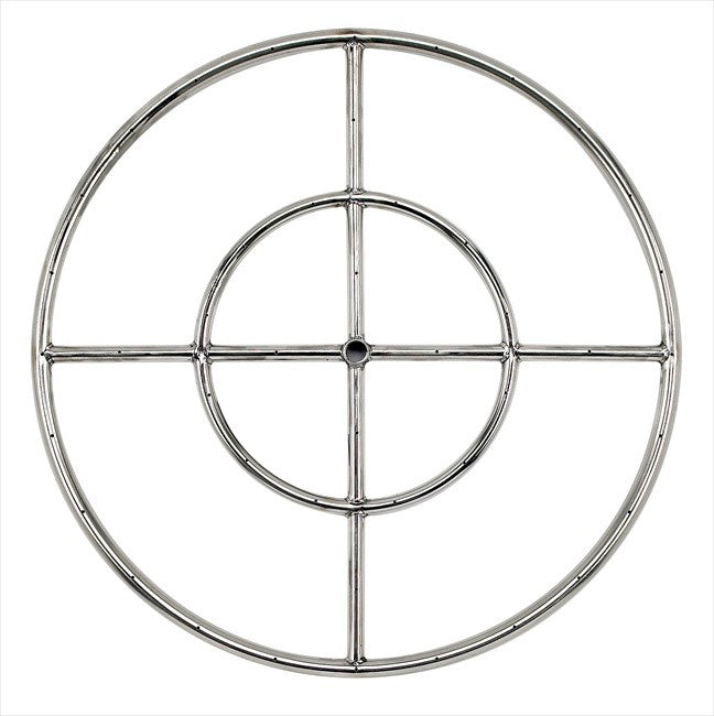 18" Stainless Steel Fire Pit Ring Burner