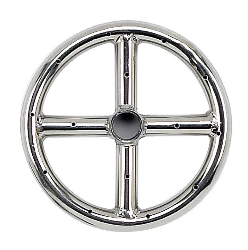6" Stainless Steel Fire Pit Ring Burner