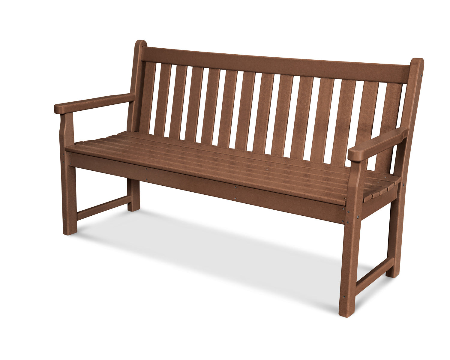 POLYWOOD Traditional Garden 60 Bench All Backyard Fun